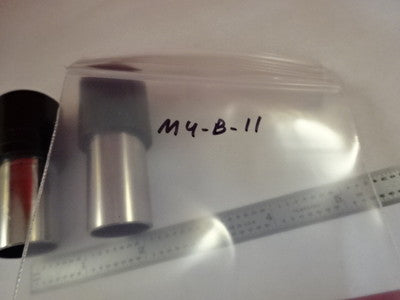 MICROSCOPE PART LOT PAIR EYEPIECE OCULAR JAPAN OPTICS AS IS #M4-B-11