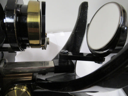 ANTIQUE RARE GERMAN BRASS MICROSCOPE ERNST LEITZ as shown OPTICS #LOBBY