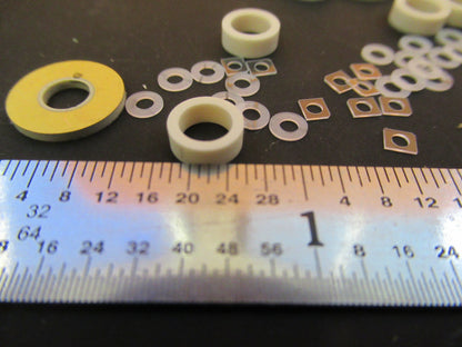 LOT ASSORTED PIEZO QUARTZ PIEZOELECTRIC BLANKS ULTRASONIC SENSOR &FT-1-B-11