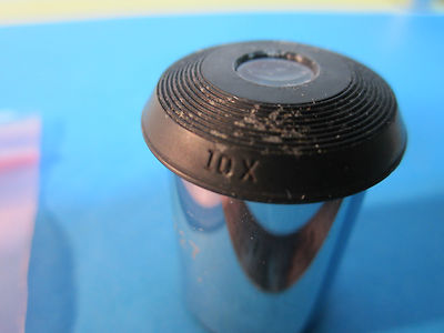 MICROSCOPE PART EYEPIECE 10X BAUSCH LOMB VINTAGE BIN#24-13