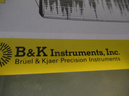 VINTAGE TECHNICAL MANUAL BOOK BRUEL KJAER FFT 1980 AS PICTURED &BLI