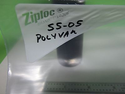 MICROSCOPE PART POLYVAR REICHERT LEICA ILLUMINATOR LENS AS IS BIN#S5-05
