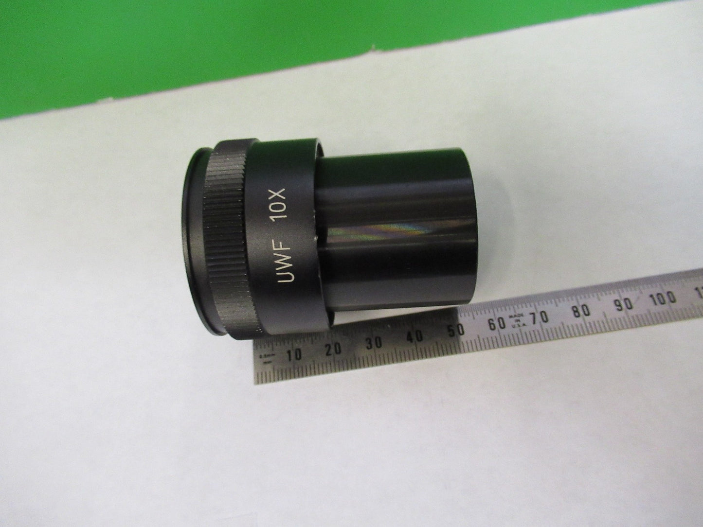MITUTOYO ULTRAPLAN EYEPIECE 10X UWF 35mm MICROSCOPE PART AS PICTURED U8-B-11