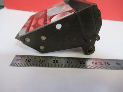 LEICA LEITZ GERMANY DMRB CUSTOM HEAD PRISM MICROSCOPE PART AS PICTURED T8-B-05