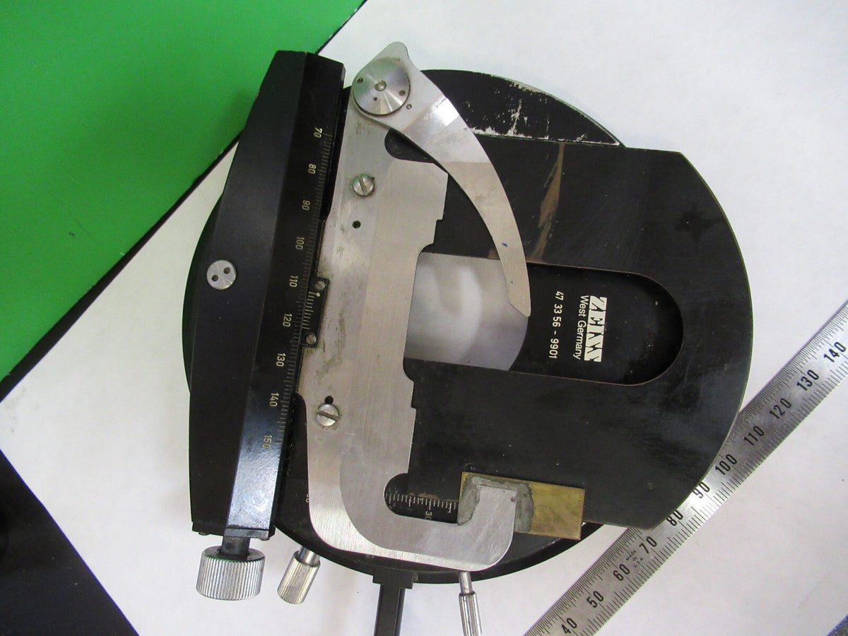 Huge Carl Zeiss AG Germany Pol Rotable Stage Table Microscope Part