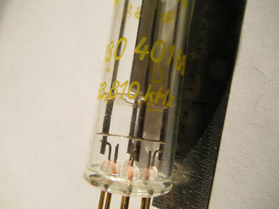 Antique Quartz Radio Crystal Narva Glass Holder Frequency Control