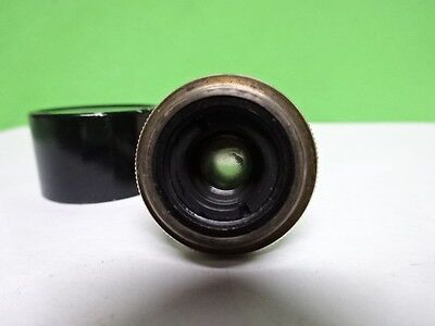 MIKROSKOPTEIL OBJEKTIV CARL ZEISS DEUTSCHLAND APO 90X [schmutzig] OPTIK WIE BESEHEN #AE-24