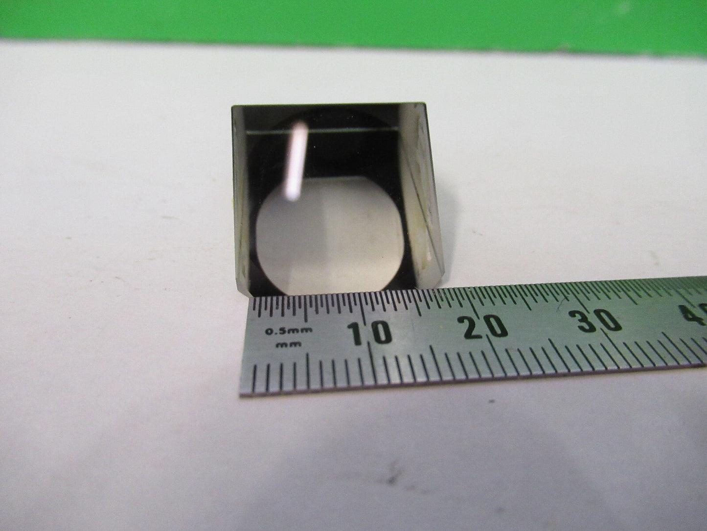 Ernst Leitz Wetzlar Germany Glass Prism Optics Microscope Part