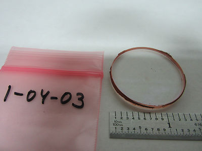 Optical Filter Removed from Instrument #1-04-03 Laser Optics
