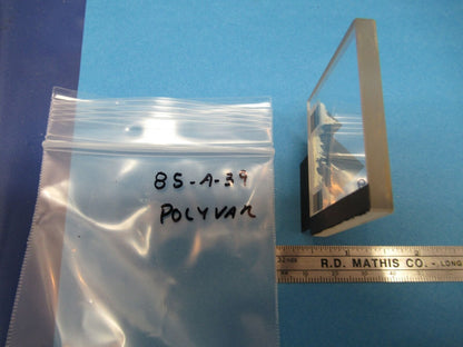 BEAM SPLITTER POLYVAR REICHERT AUSTRIA OPTICS MICROSCOPE PART AS IS &85-A-39