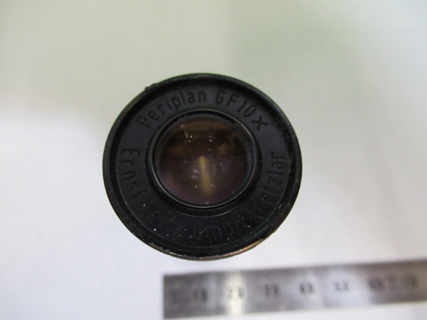LEITZ WEZTLAR EYEPIECE GF10X OPTICS MICROSCOPE PART AS PICTURED X4-A-41