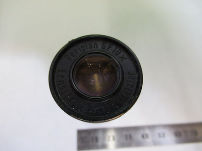 LEITZ WEZTLAR EYEPIECE GF10X OPTICS MICROSCOPE PART AS PICTURED X4-A-41