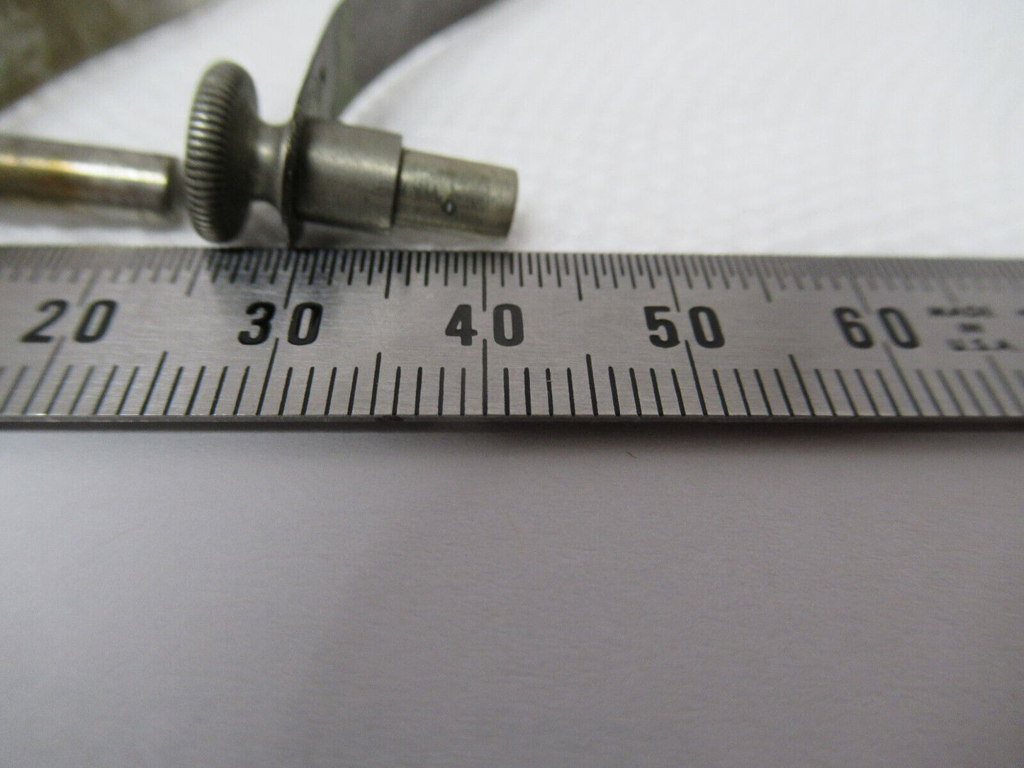 ANTIKES BAUSCH LOMB PAAR CLIPS MIKROSKOPTEIL WIE ABGEBILDET w1-a-65 