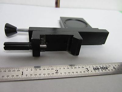 MICROSCOPE PART POLARIZER AUS JENA GERMANY OPTICS AS IS BIN#M3-87