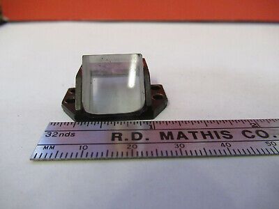 BAUSCH LOMB MOUNTED GLASS PRISM MICROSCOPE PART AS PICTURED &B9-FT-10