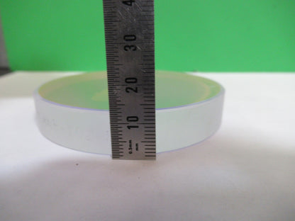 OPTICAL FLAT HOLED COATED FUSED SILICA PRO ZYGO LASER OPTICS AS PICTURED 98-A-08