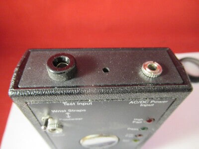 ESD TESTER PMT-872A WRIST STRAP FOOTWEAR CHECKER STATIC AS PICTURED &8-B-43