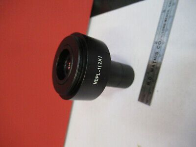 AMSCOPE RELAY LENS CAMERA NDPL-1(2X) LENS MICROSCOPE PART AS PICTURED &13-FT-29