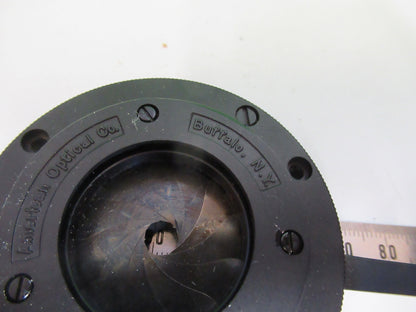 Vintage American Optical Co. American Diaphragm Iris Optics Microscope Part