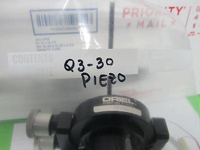 OPTICAL PIEZO PHYSIK INSTRUMENTE POSITIONING ORIEL MOUNT LASER OPTICS BIN#Q3-30