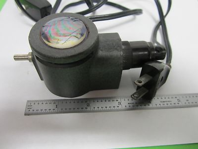 MICROSCOPE PART VINTAGE LAMP HOUSING GERMANY AS IS BIN#Q7-53