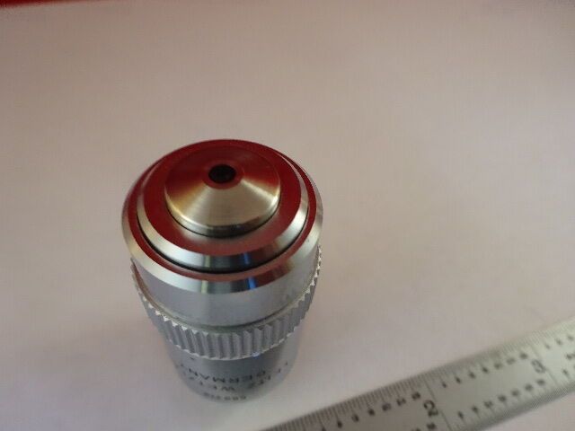 MIKROSKOPTEIL OBJEKTIV LEITZ GERMANY FLUOTAR 100X INFINI OPTICS AS IS #F2-A-9