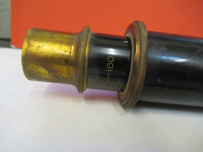 Antique Bausch & Lomb Tubus + Nosepiece Microscope Part