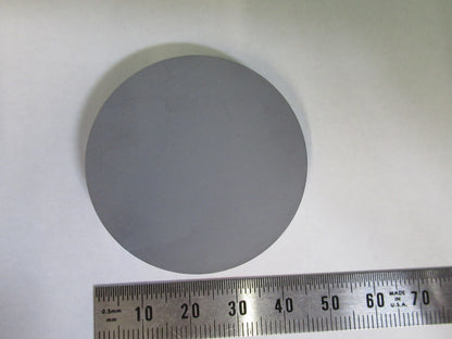 OPTICAL FLAT SILICON METAL SINGLE CRYSTAL IR LASER OPTICS AS PICTURED X5-A-93