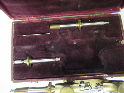 CLOCKMAKER LATHE BRASS EUROPE ANTIQUE AS PICTURED  &S2-C-23
