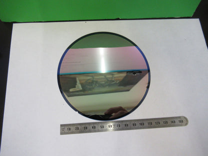 SILICON WAFER SINGLE CRYSTAL 5" DIAMETER COATED AS PICTURED &S8-A-59