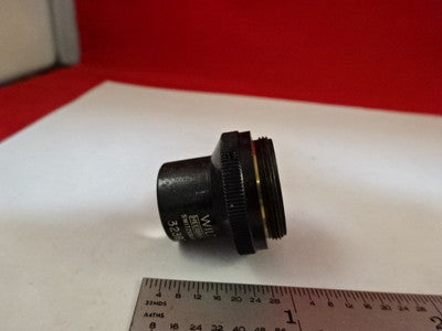 MIKROSKOPTEIL WILD HEERBRUGG 4X SWISS OBJECTIVE OPTICS AS IS #AM-44