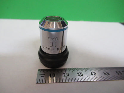 Microscope Wild Swiss Objective 10X Fluor Optics AS Pic