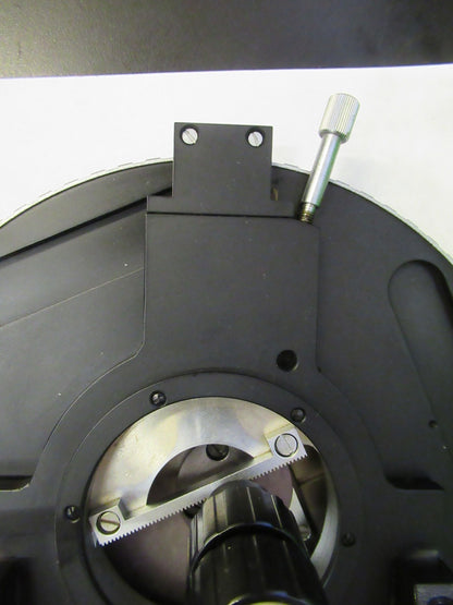 ZEISS GERMANY XY ROTABLE TABLE POLARIZER MICROSCOPE PART AS PICTURED V8-B-13