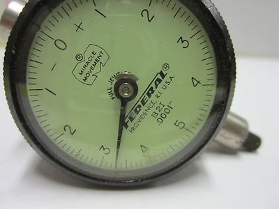 METROLOGY INSPECTION DIAL FEDERAL [rusty]  AS IS  BIN#G2-W-11