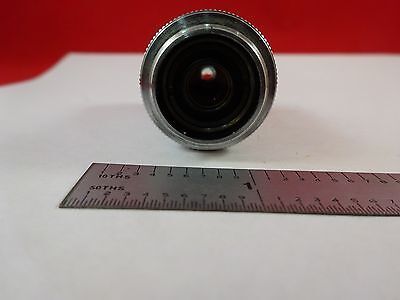 FOR PARTS MICROSCOPE PART OBJECTIVE LEITZ PL 160X OPTICS AS IS BIN#K8-B-07