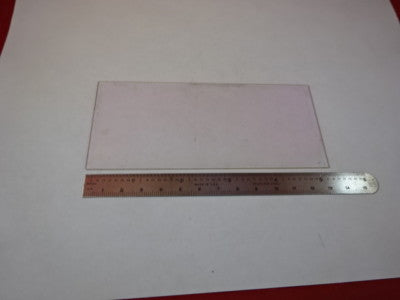 Optical Coated Glass Plate [some blemishes] Optics AS IS