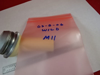 Microscope Part Wild Swiss M11 Tubus + Lens Optics
