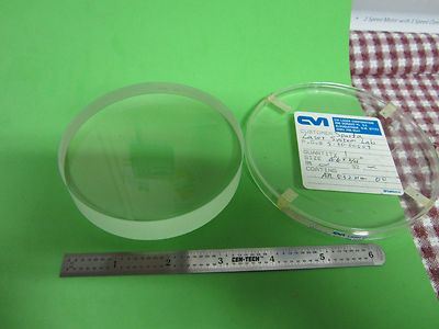 Optical Cvi 4" Diameter Thick Window Laser Optics