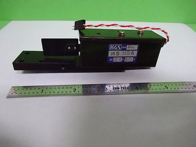 OPTICAL KGS SHUTTER SOLENOID ACTUATOR LASER OPTICS AS IS BIN#Y2-40