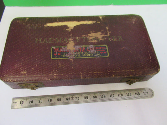 Haemacytometer Neubauer Slide Pipette Microscope Part