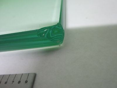 MIKROSKOPTEIL GROSSE GLASPLATTE PROBENTABELLE [Chips an den Ecken] BIN#S8-01