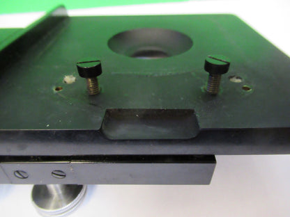 BAUSCH LOMB VINTAGE STAGE TABLE XY MICROSCOPE PART AS PICTURED &H9-C-01