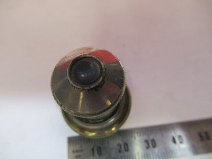 ANTIQUE BRASS BAUSCH LOMB 2/3 OBJECTIVE LENS MICROSCOPE PART AS PICTURED T5-A-31