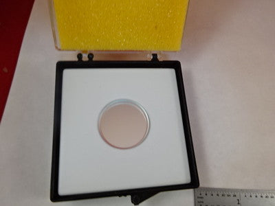 OPTICAL SPECTRA PHYSICS COATED LENS LASER OPTICS AS IS #M2-B-08
