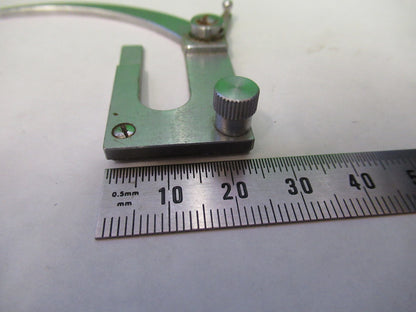 OLYMPUS JAPAN CLIP STAGE MICROSCOPE PART AS PICTURED 82-A-57