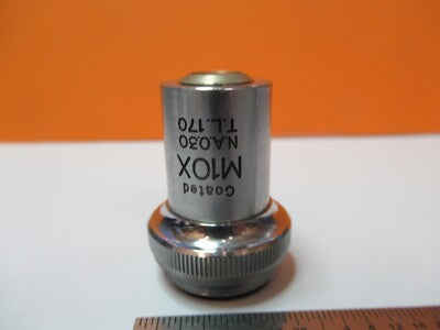 Unitron Japan Metalograph M10X Objective Microscope Part