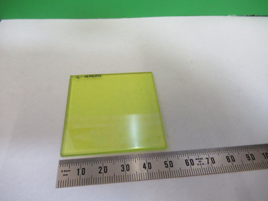 Yellow Filter [delaminated edges] Optics