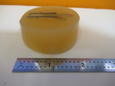 METALLOGRAPHIC METAL CROSS SECTION SPECIMEN MICROSCOPY SAMPLE AS PIC #A7-A-13