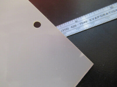 OPTICAL WHITE PLASTIC SHUTTER OPTICS AS PICTURED &B9-FT-18