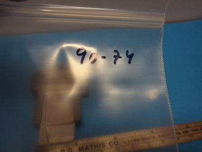 MICROSCOPE PART OLYMPUS JAPAN MOUNTED PRISM OPTICS AS IS #90-74